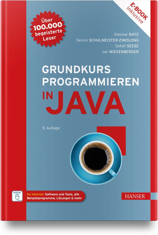 Produktbild: Grundkurs Programmieren in Java