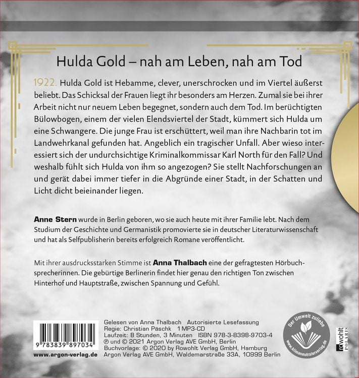 Produktbild: Fr&auml;ulein Gold: Schatten und Licht