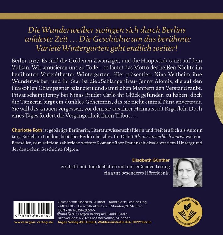 Produktbild: Die Wintergarten-Frauen. Die Sehnsucht brennt
