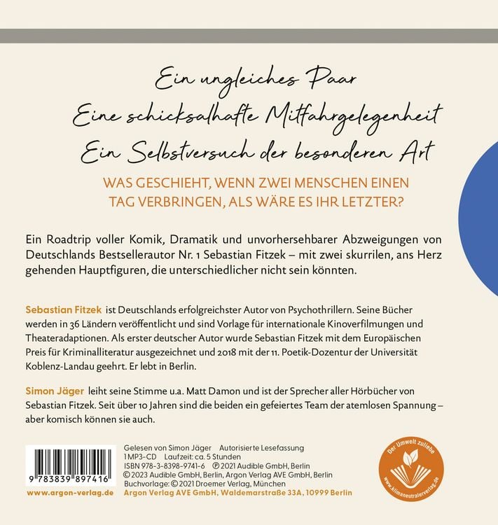 Produktbild: Der erste letzte Tag