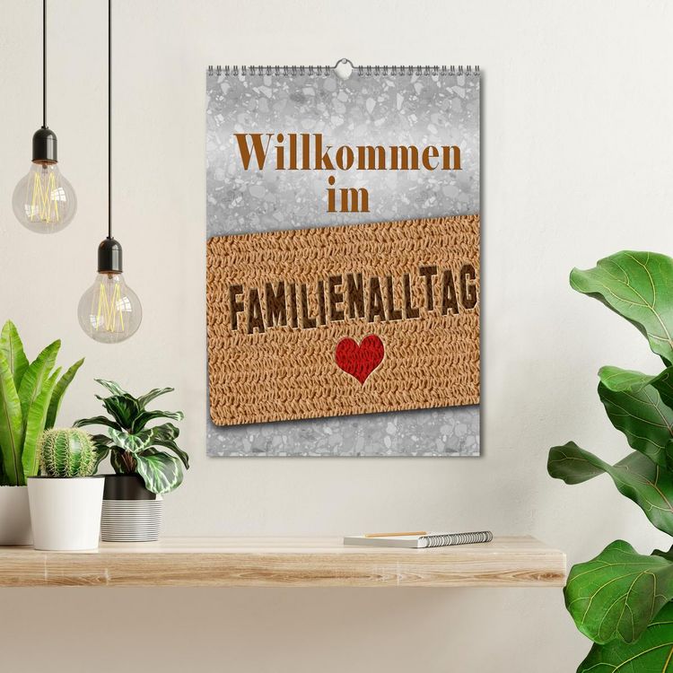 Produktbild: Willkommen im Familienalltag (Wandkalender 2026 DIN A3 hoch), CALVENDO Monatskalender