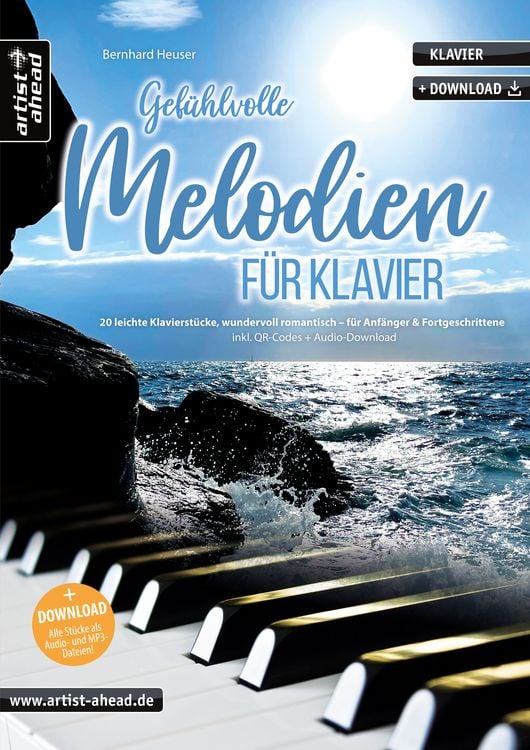 Produktbild: Gef&uuml;hlvolle Melodien f&uuml;r Klavier