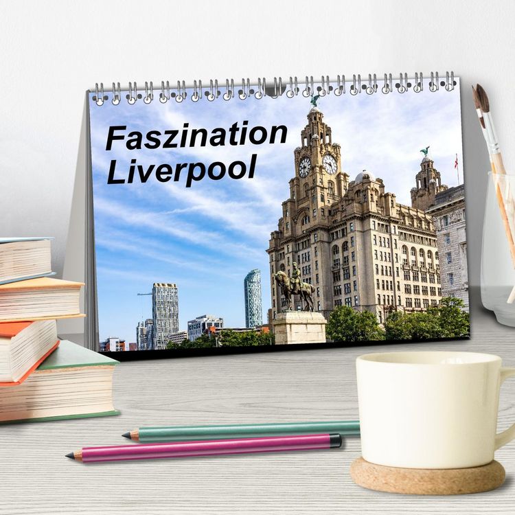 Produktbild: Faszination Liverpool (Tischkalender 2026 DIN A5 quer), CALVENDO Monatskalender