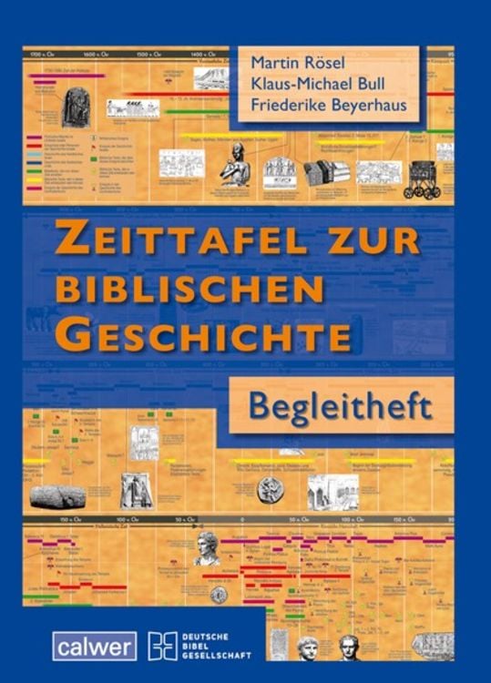 Produktbild: Begleitheft zur Zeittafel zur Biblischen Geschichte
