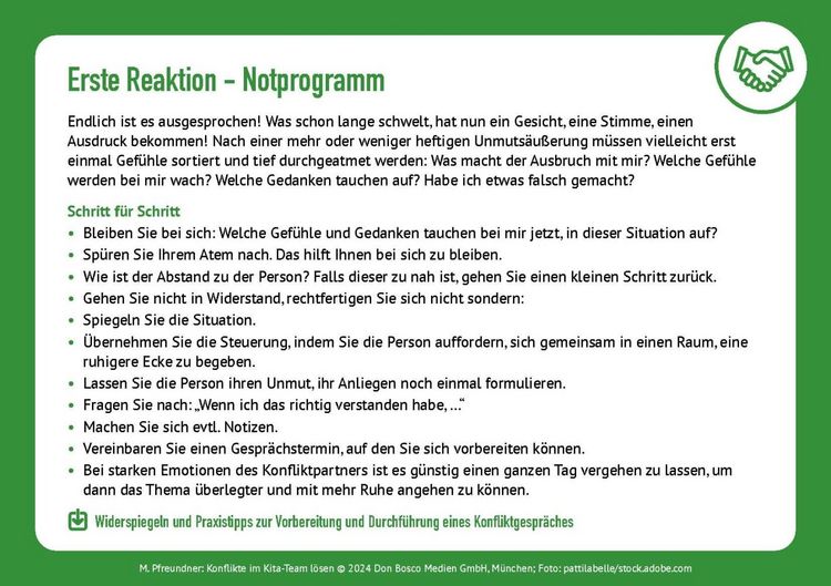 Produktbild: Konflikte im Kita-Team l&ouml;sen
