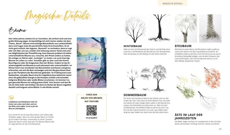 Produktbild: Magische Landschaften in Aquarell