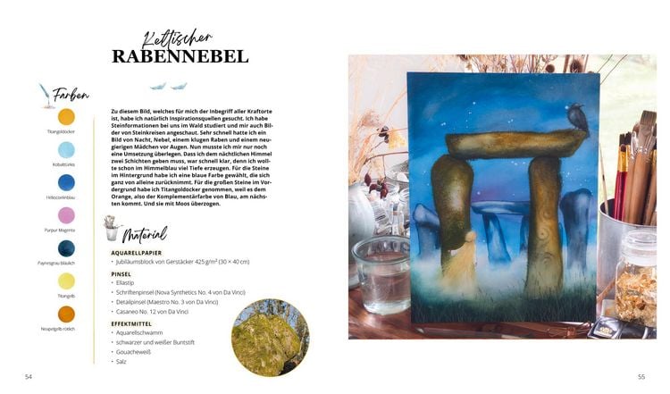 Produktbild: Magische Landschaften in Aquarell