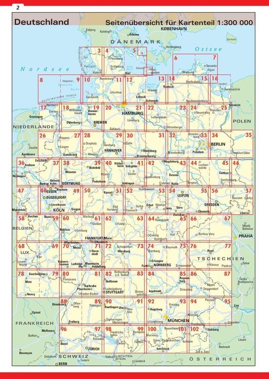 Neuer Straßenatlas Deutschland/Europa 2025/2026