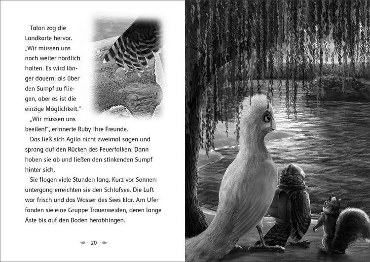 Produktbild: Der letzte Feuerfalke und der geheimnisvolle See (Band 4)