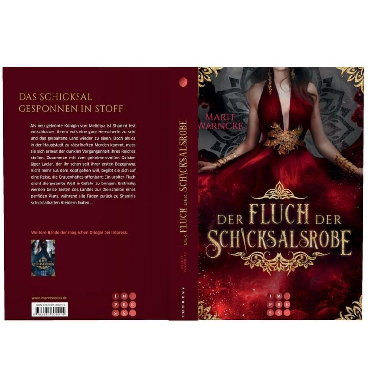 Produktbild: Der Fluch der Schicksalsrobe (Woven Magic 2)