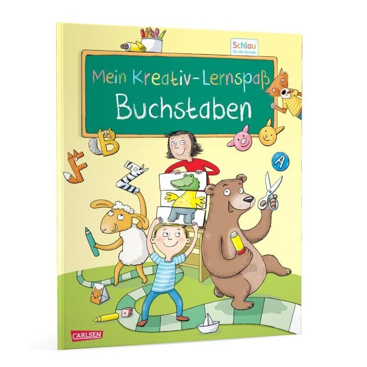 Produktbild: Schlau für die Schule: Mein Kreativ-Lernspaß: Buchstaben