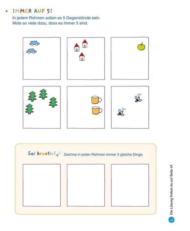 Produktbild: Schlau für die Schule: Mein Kreativ-Lernspaß: Zahlen und Formen