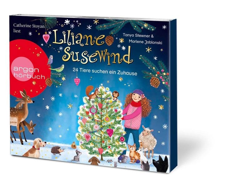 Produktbild: Liliane Susewind &ndash; 24 Tiere suchen ein Zuhause. Das Adventskalender-H&ouml;rbuch