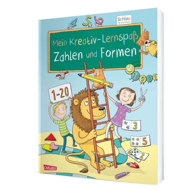 Produktbild: Schlau für die Schule: Mein Kreativ-Lernspaß: Zahlen und Formen