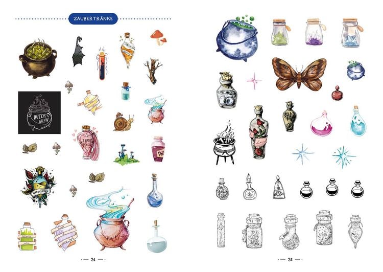 Produktbild: Mein Stickerbuch f&uuml;r Potterheads &ndash; Band 2
