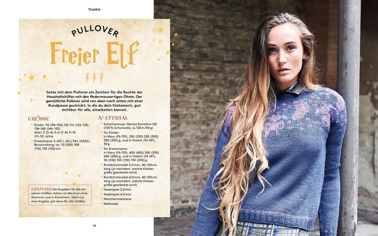 Produktbild: Die Strickschule f&uuml;r Potterheads