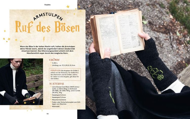 Produktbild: Die Strickschule f&uuml;r Potterheads