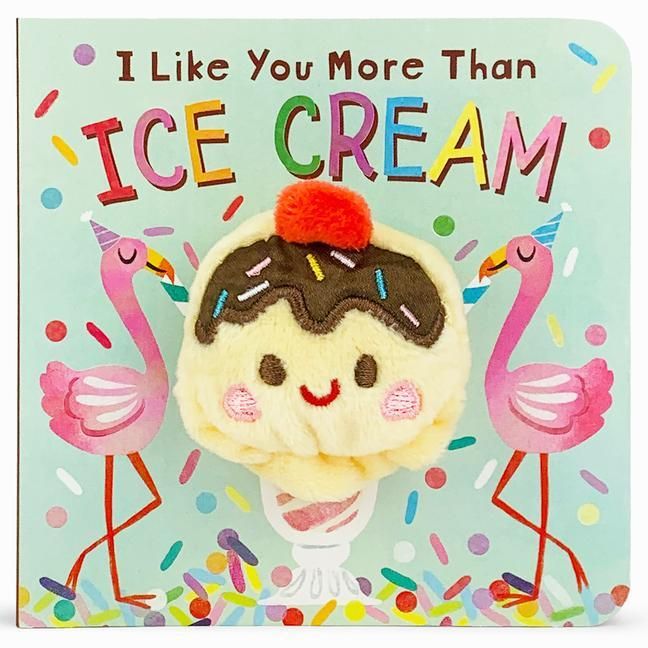 Produktbild: I Like You More Than Ice Cream Puppet Book