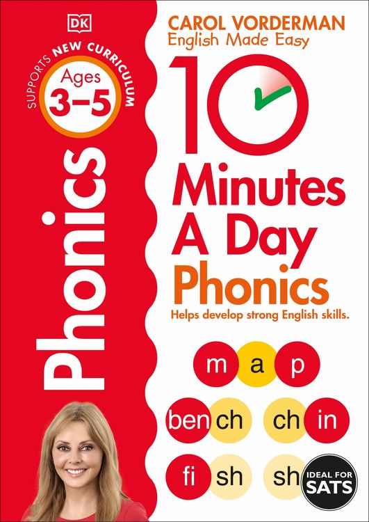 Produktbild: 10 Minutes A Day Phonics, Ages 3-5 (Preschool)