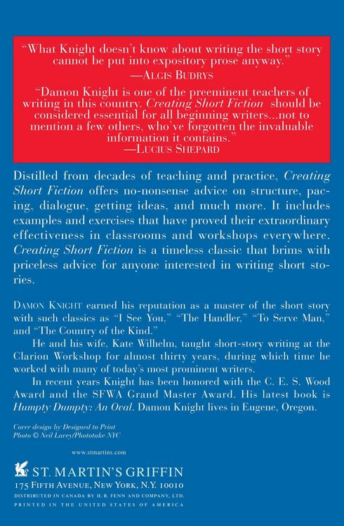 Produktbild: Creating Short Fiction