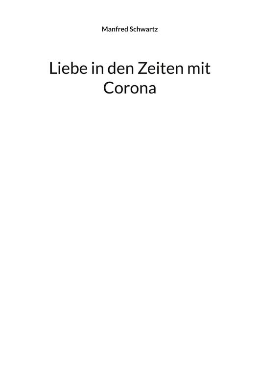 Produktbild: Liebe in den Zeiten mit Corona