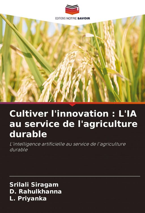 Produktbild: Cultiver l'innovation : L'IA au service de l'agriculture durable