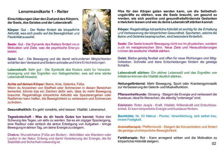 Produktbild: Lenormand Deutung leicht gemacht 7