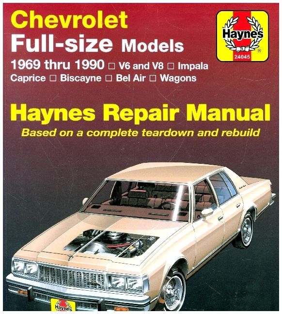 Produktbild: Chevrolet Full-Size Sedans 1969-90