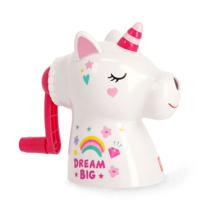 Produktbild: Legami Anspitzer mit Handkurbel - Dream Big - Einhorn