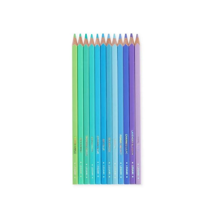 Produktbild: Legami 12er Set Buntstifte - Cyan