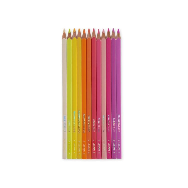 Produktbild: Legami 12er Set Buntstifte - Magenta