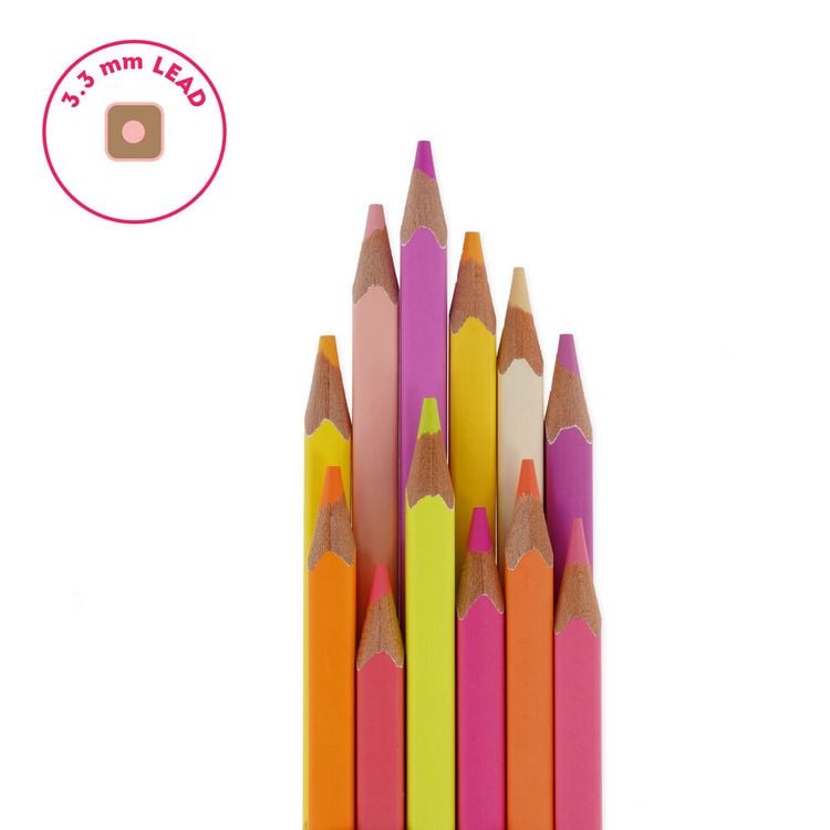 Produktbild: Legami 12er Set Buntstifte - Magenta