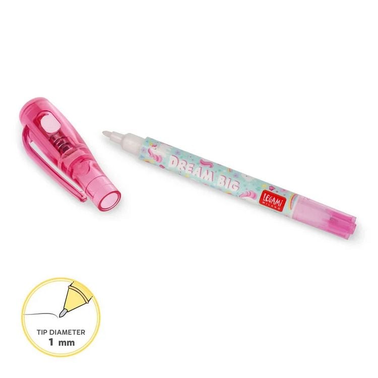 Produktbild: Legami Stift mit unsichtbarer Tinte - Magic Pen - Einhorn