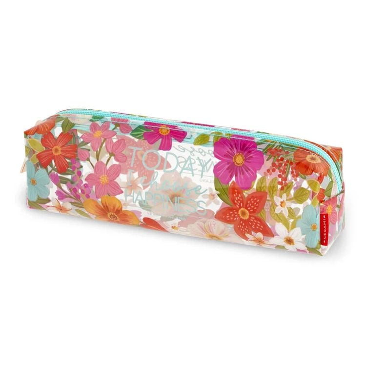 Produktbild: Legami Transparentes Federmäppchen - Blumen