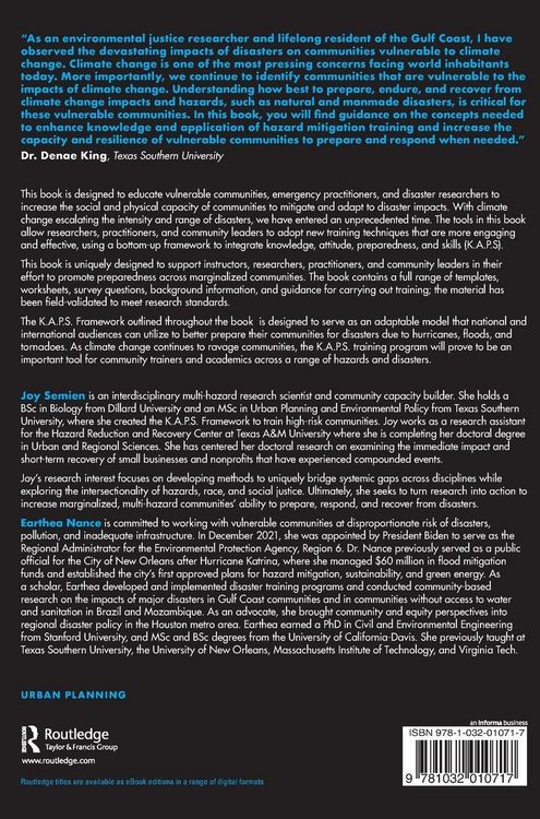 Produktbild: Hazard Mitigation Training for Vulnerable Communities