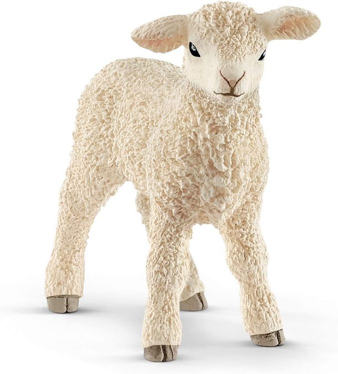Produktbild: Schleich 13883 - Farm World, Lamm, Schaf, Tierfigur, Höhe: 4,7 cm