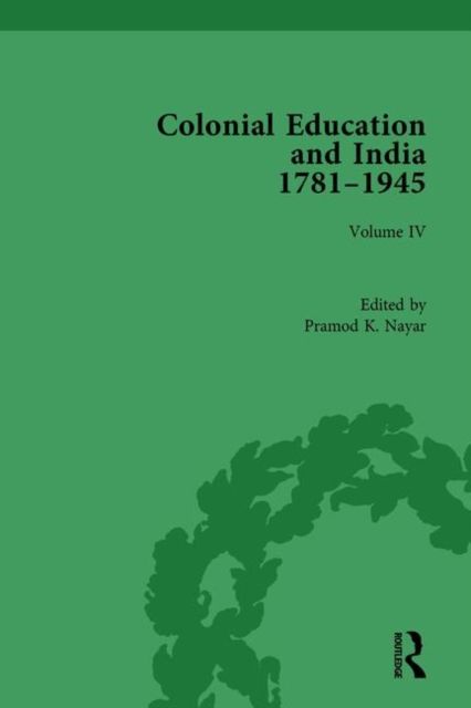 Produktbild: Colonial Education and India 1781-1945