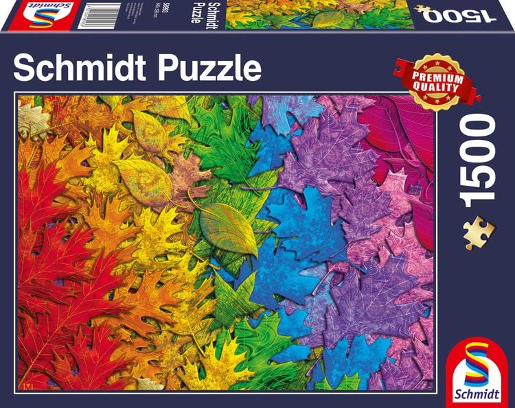Bild vom Artikel Schmidt Spiele - Bunter Blätterwald, 1500 Teile vom Autor 