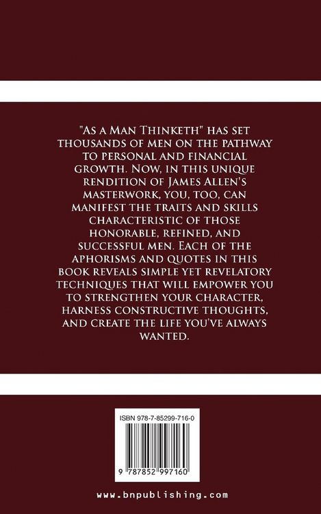 Produktbild: As a Man Thinketh