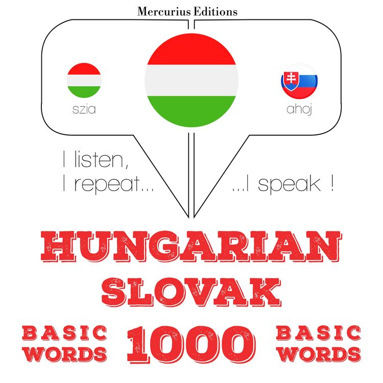 Produktbild: Magyar - szlov&aacute;k: 1000 alapsz&oacute;