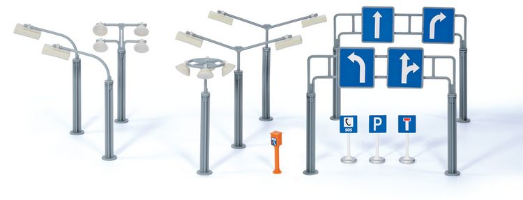 Produktbild: Siku 5594 Schilder und Leuchten