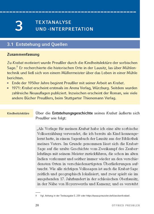 Produktbild: Krabat von Otfried Preu&szlig;ler