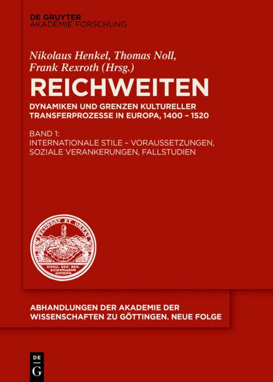 Produktbild: Internationale Stile &ndash; Voraussetzungen, soziale Verankerungen, Fallstudien