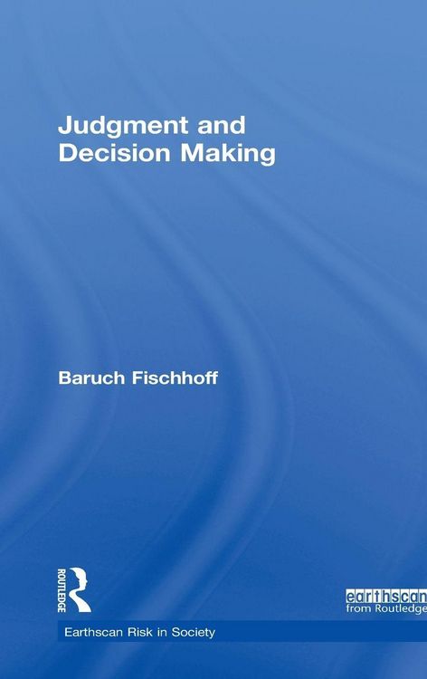 Produktbild: Judgment and Decision Making