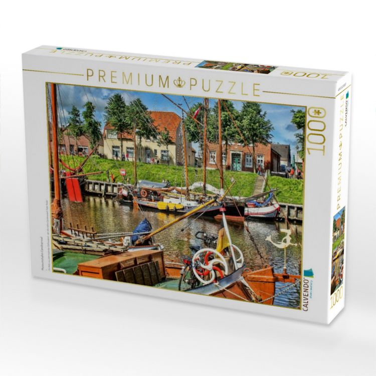 Produktbild: CALVENDO Puzzle Museumshafen Carolinensiel | 1000 Teile Lege-Gr&ouml;&szlig;e 64x48cm Foto-Puzzle f&uuml;r gl&uuml;ckliche Stunden