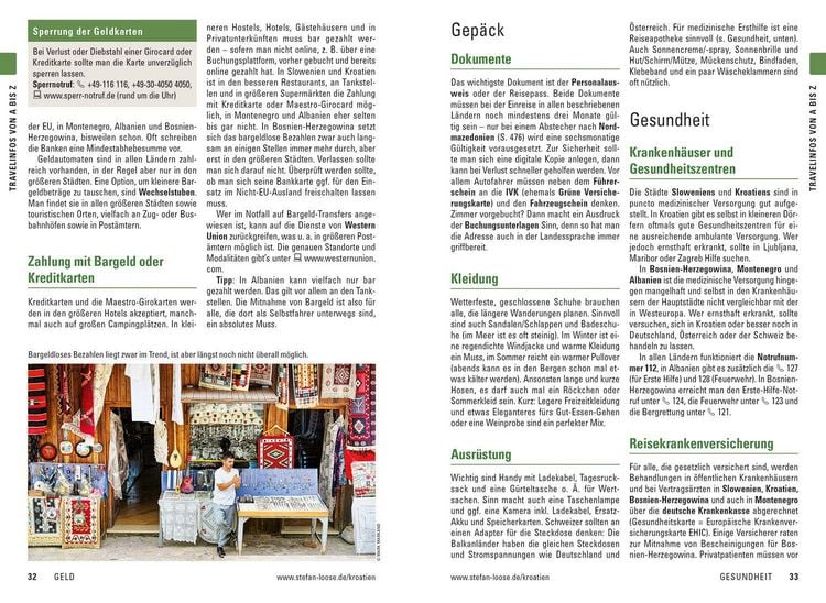 Produktbild: Stefan Loose Reisef&uuml;hrer Balkan, Die Adria-Route. Slowenien, Kroatien, Bosnien und Herzegowina, Montenegro, Albanien
