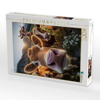 Produktbild: CALVENDO Puzzle K&uuml;he | 1000 Teile Lege-Gr&ouml;&szlig;e 64x48cm Foto-Puzzle f&uuml;r gl&uuml;ckliche Stunden