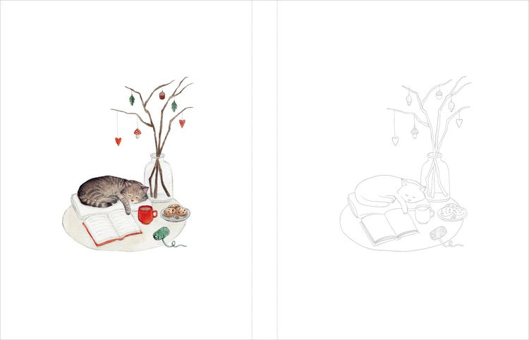 Produktbild: Luxury Coloring: S&uuml;&szlig;e Katzen zum Ausmalen