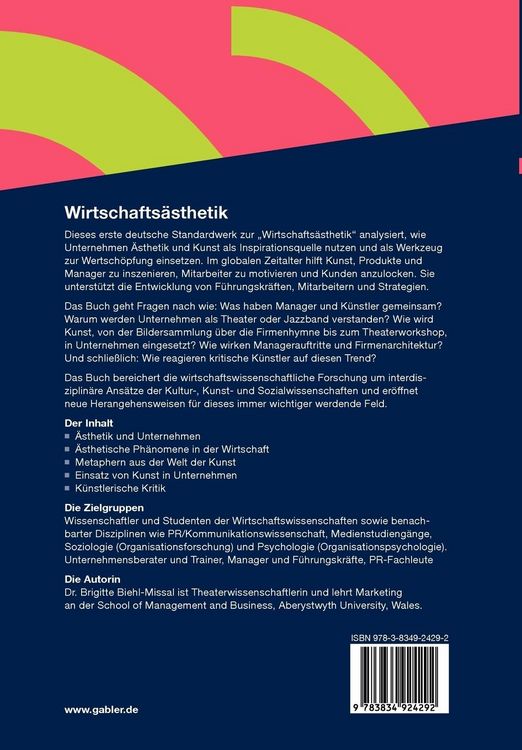 Produktbild: Wirtschafts&auml;sthetik