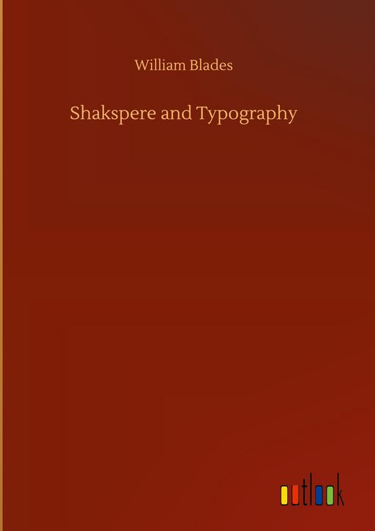Produktbild: Shakspere and Typography